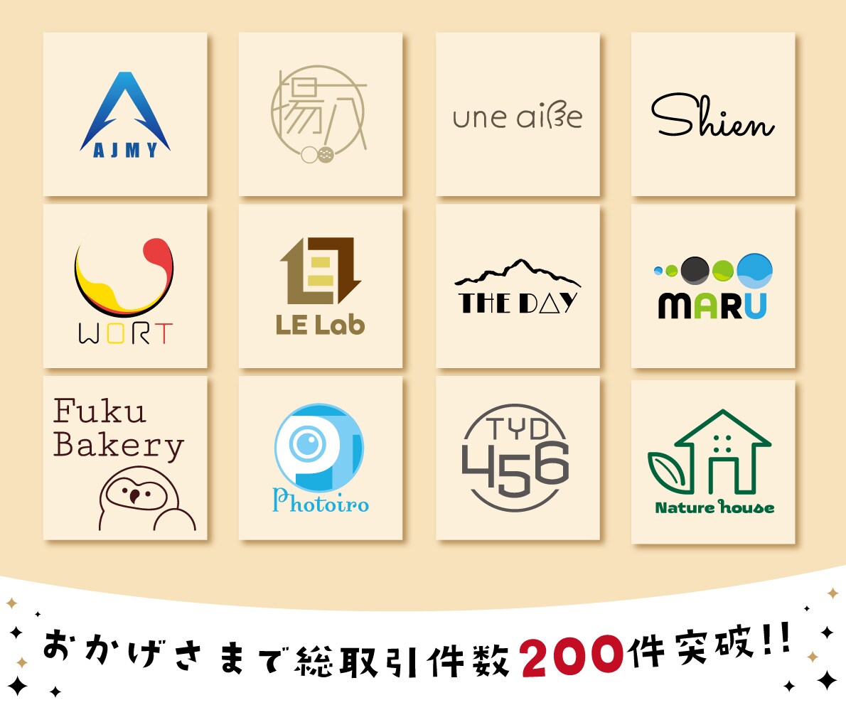 意味のあるオリジナルロゴを制作いたします 修正無制限！社名やテーマをモチーフにしたロゴを作りませんか？ イメージ2