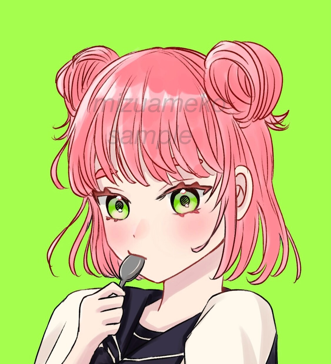 商用OK！印象に残る可愛いイラスト描きます 最短24時間でSNSやYouTubeに使えるアイコン作成 イメージ1