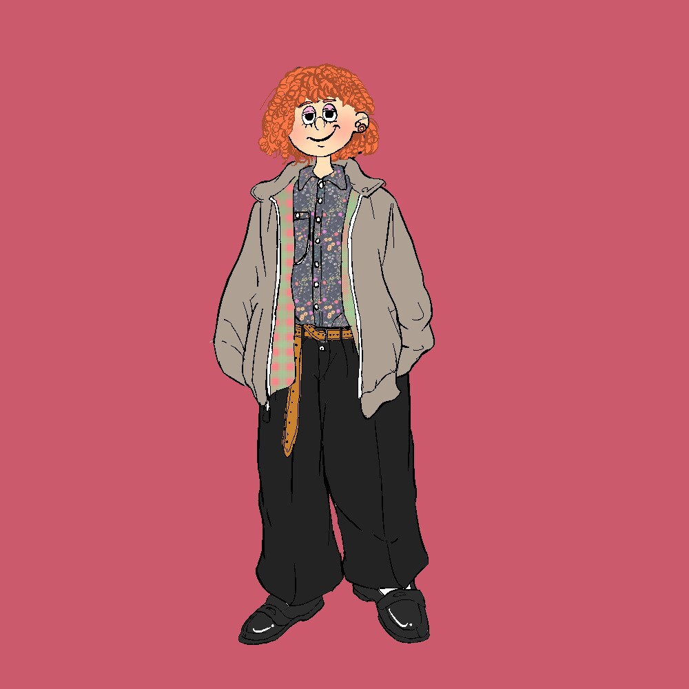 イラストアイコン描きます 古着ファッション可愛いイラスト描きます！ イメージ5