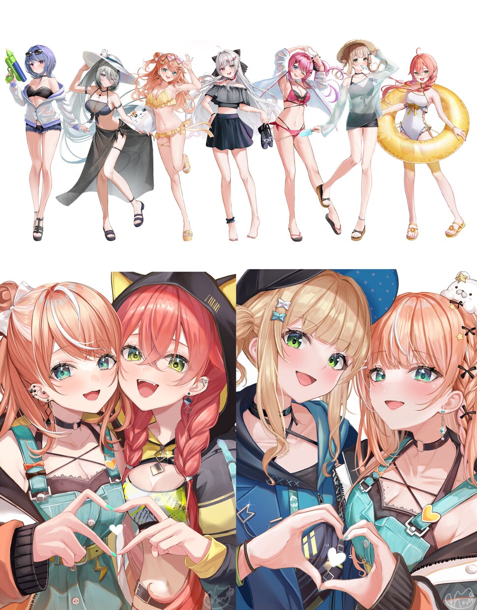 イラスト、Live2Dモデル、アイコンなど描きます 魅力的なキャラクターをお届けします。 イメージ2