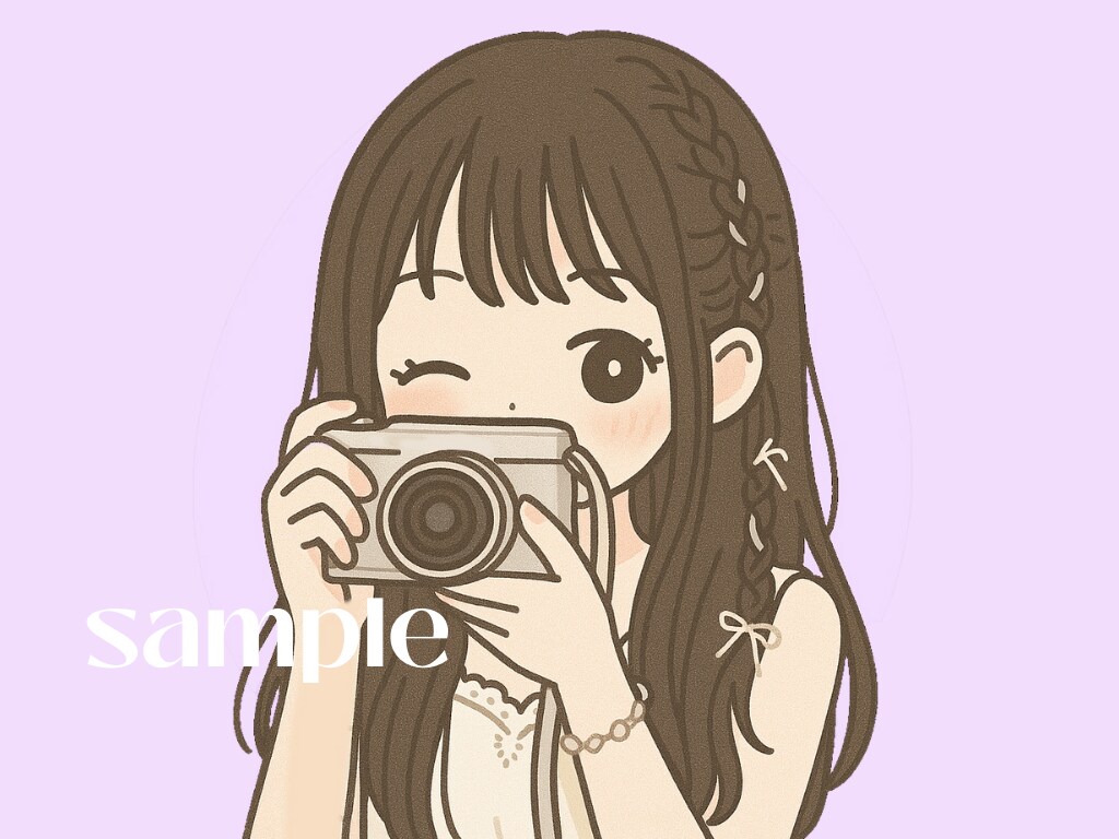 3月限定☆シンプルなゆるかわ線画アイコン描きます カラーも無料◎SNS・ブログ等のアイコンや挿絵にも♪ イメージ1