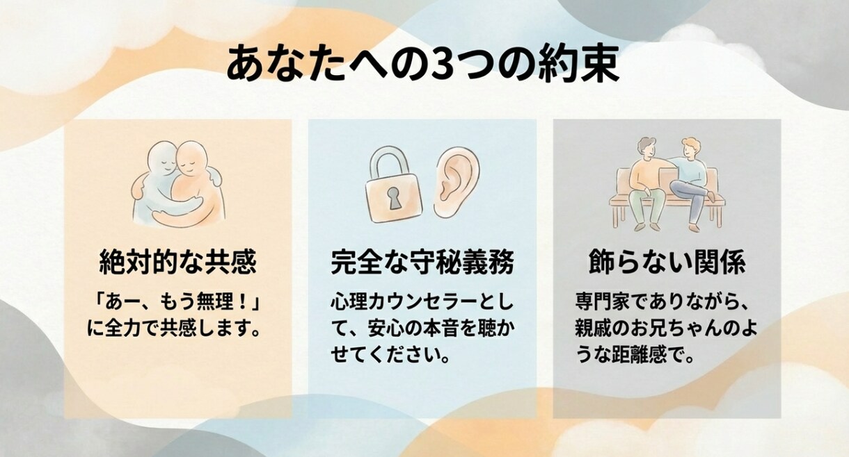 ほぼ主夫・育児・介護の現役ナレーターパパが聴きます 【10分OK】9時～16時！出雲音の遊・心のデトックスタイム イメージ7