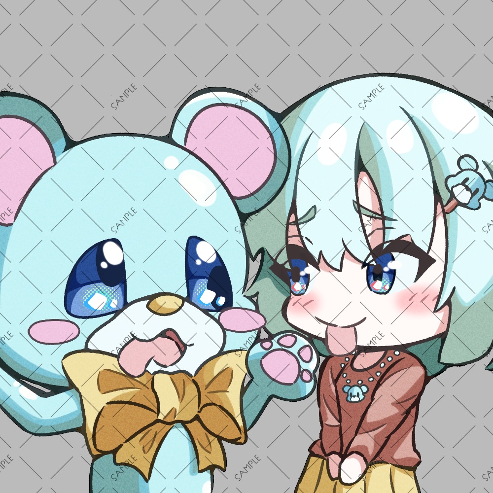 キュートなミニキャラ描きます ぱっと目を引くような可愛いイラストをお届け！ イメージ8