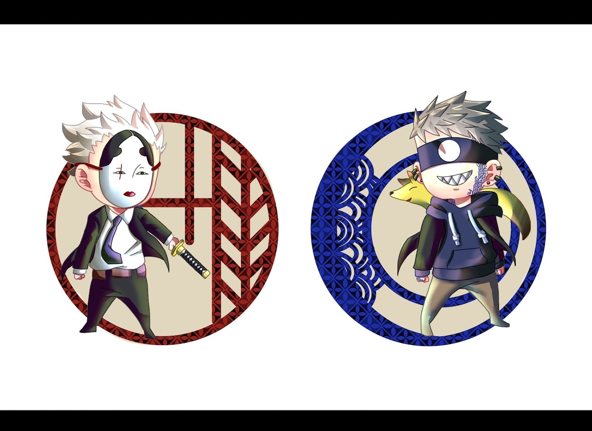 デフォルメイラストを描きます アクキーや補足説明などに使えるデフォルメ絵を描きます イメージ3