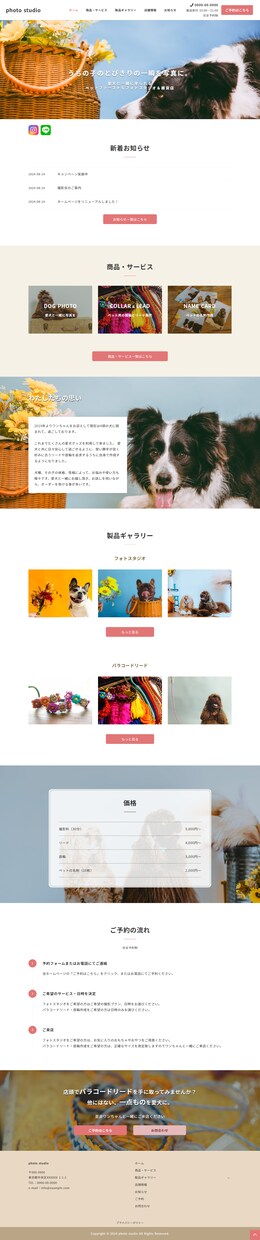 オリジナルデザイン✨格安でホームページを作成します ワードプレスでHPを作成☘️初めての方も安心の修正回数無制限 イメージ9