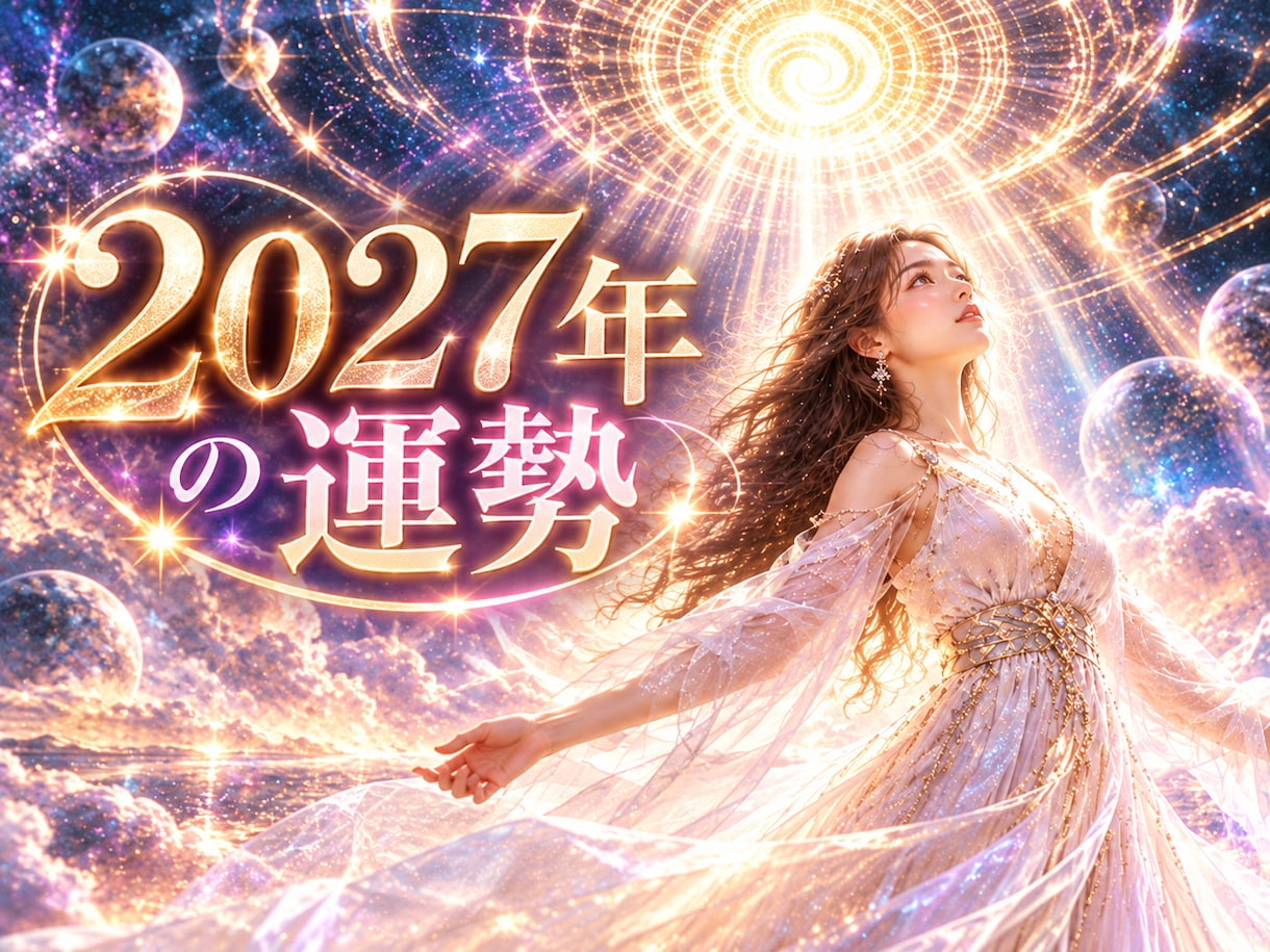 2027年の運勢は？✨あなたの一年を占います ✨2027年、あなたに訪れる転機と幸運を読み解きます✨ イメージ1