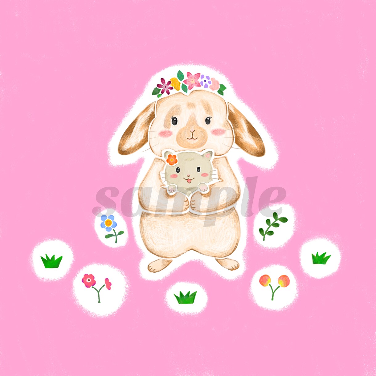 ペットや動物のイラストお描きします アイコンやプレゼントなどにぜひ！ イメージ2