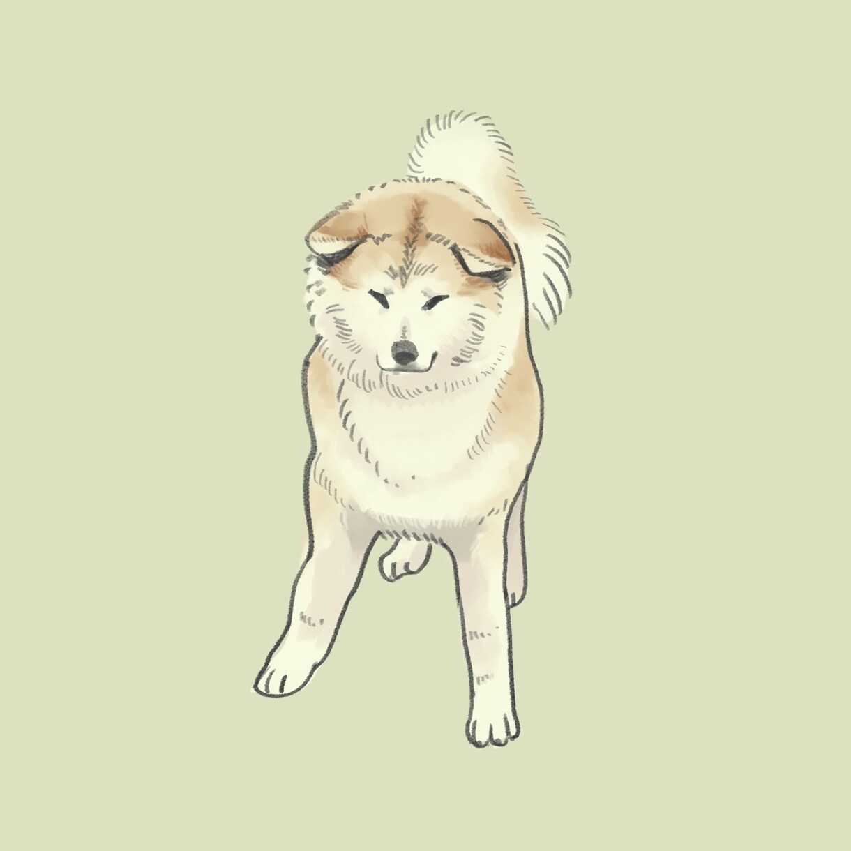 動物のシンプル可愛いイラストを描きます 過度なリアルさやデフォルメを避けたイラストです。 イメージ3