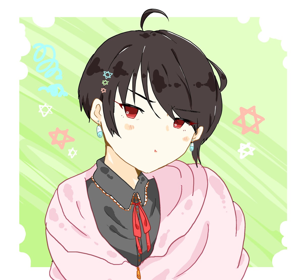一枚イラスト・アイコンイラスト描きます ふわふわにやわらかいタッチでかわいいイラストを！ イメージ2