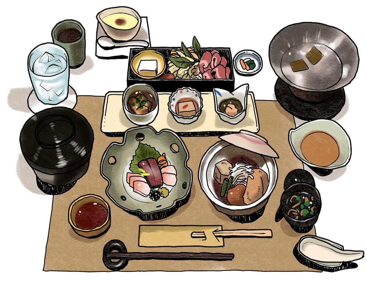 お料理の絵を描きます お店のメニューや記念のお料理を絵にしませんか？ イメージ5