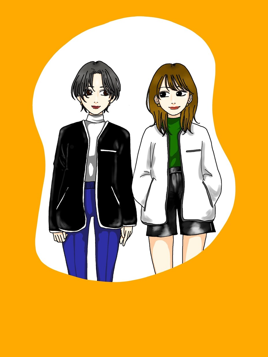女の子、シンプルなイラストを描きます ご希望に沿ったイラストをお届けします♪ イメージ4