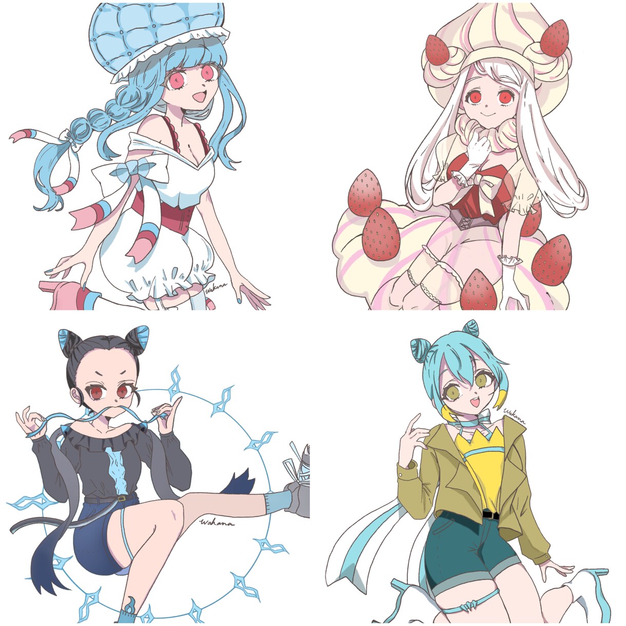 世界に一つの可愛い女の子の立ち絵描きます 柔らかい線であなただけのオリジナルキャラクターを！ イメージ1