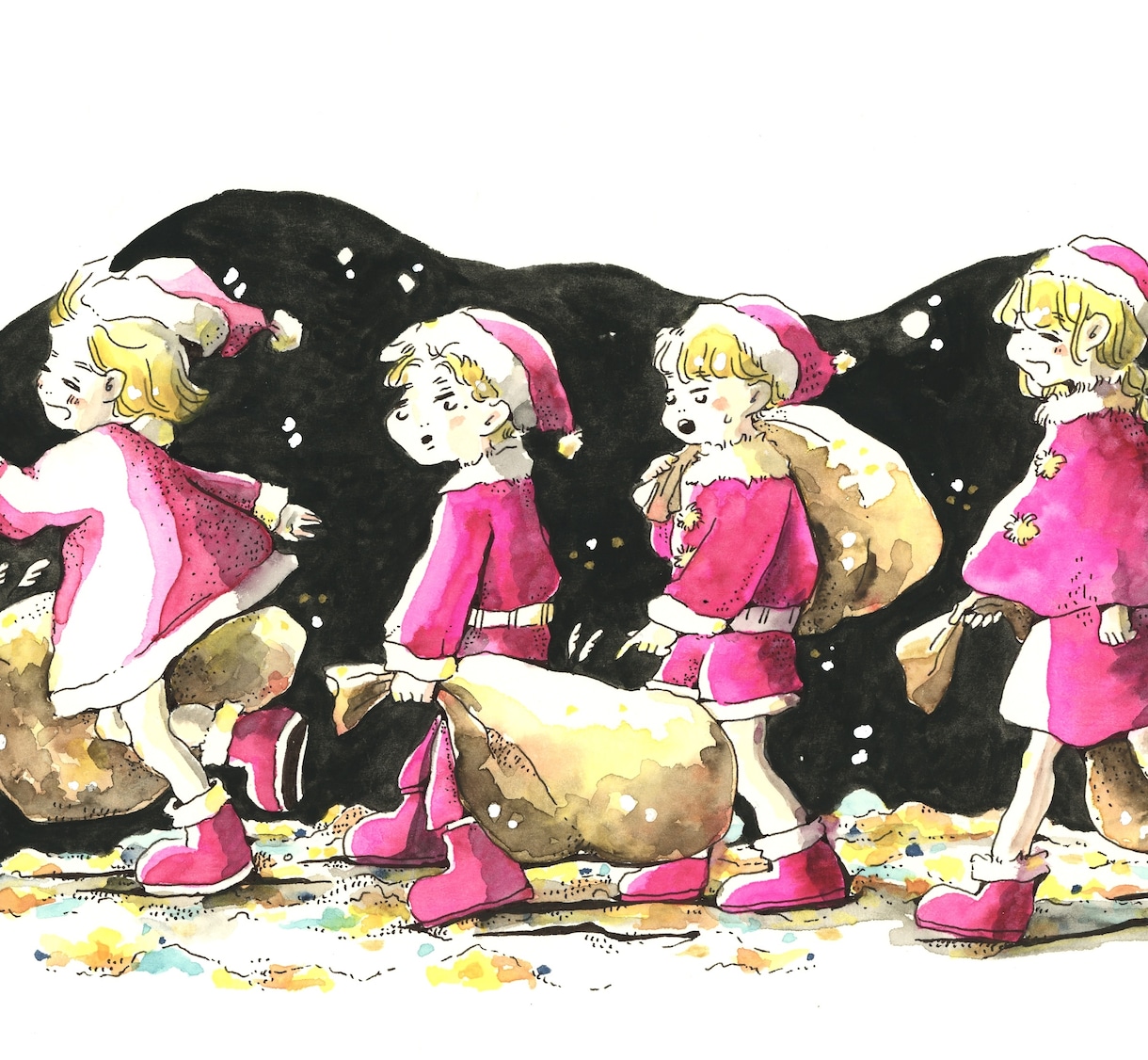 商業利用可！挿絵・イラスト描きます 絵本の世界観のような、水彩アートを制作します。 イメージ2