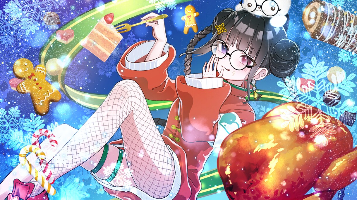 背景つき！高クオリティ一枚絵描きます sns用、サムネ用、観賞用などなど自由にご利用いただけます！ イメージ2
