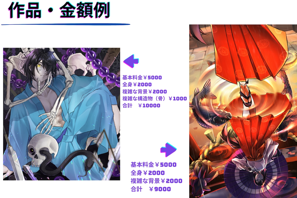 サムネ/グッズ/V活動 向けキャライラスト描きます あなたのかっこかわいい女の子、かっこいい男の子描かせて下さい イメージ3