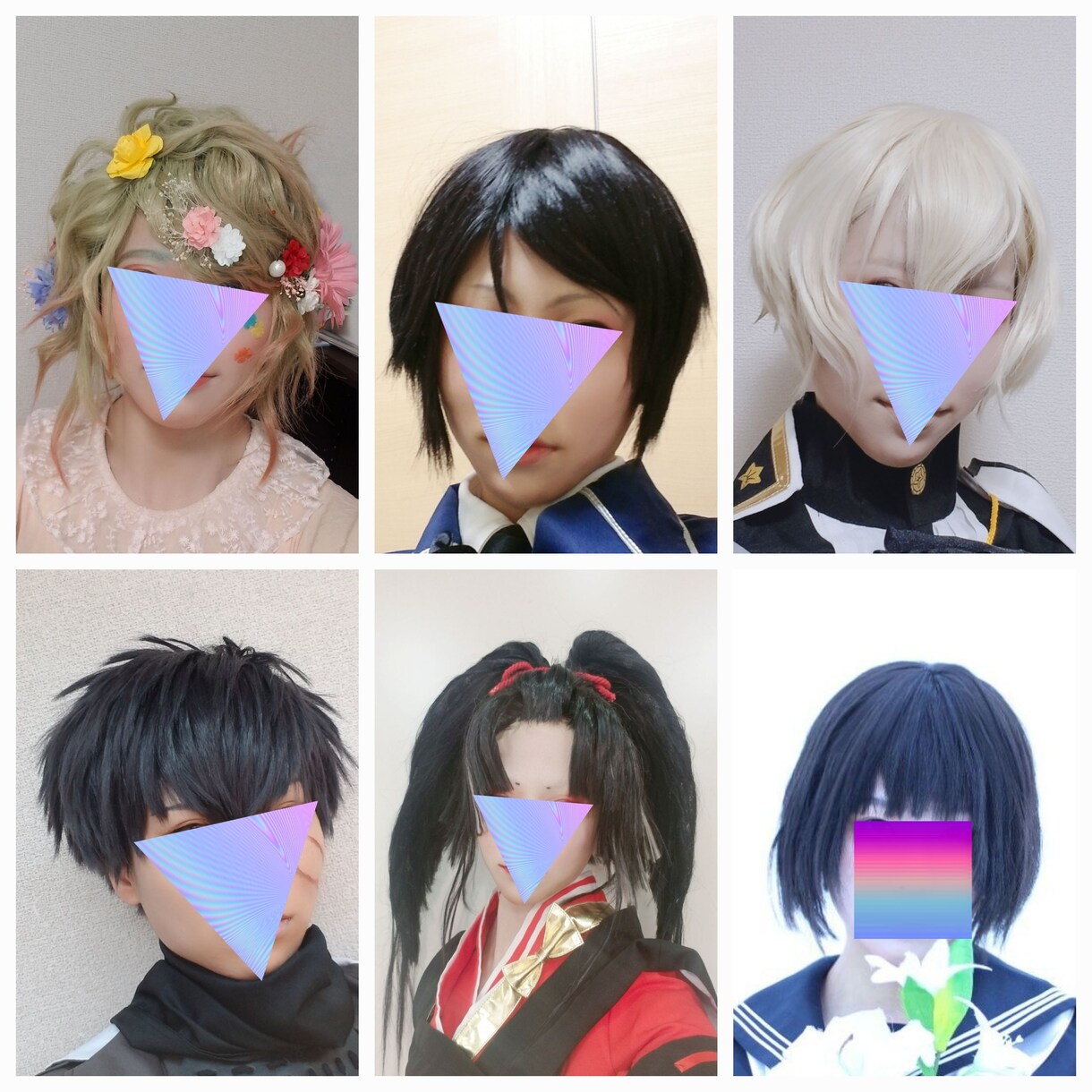 ウィッグ製作承ります マイナー作品もオリジナルも、髪型のデザインからでも承ります！ イメージ7