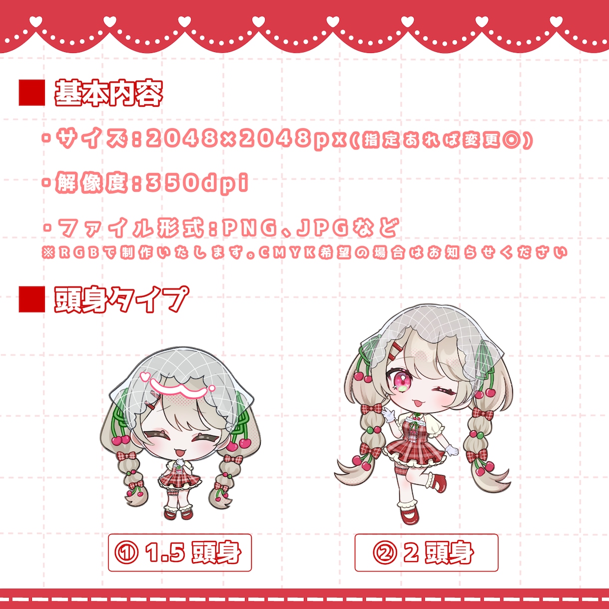 ミニキャラ(ちびキャラ)イラスト描きます 1.5〜2頭身のかわいいミニキャラを制作します！！ イメージ2