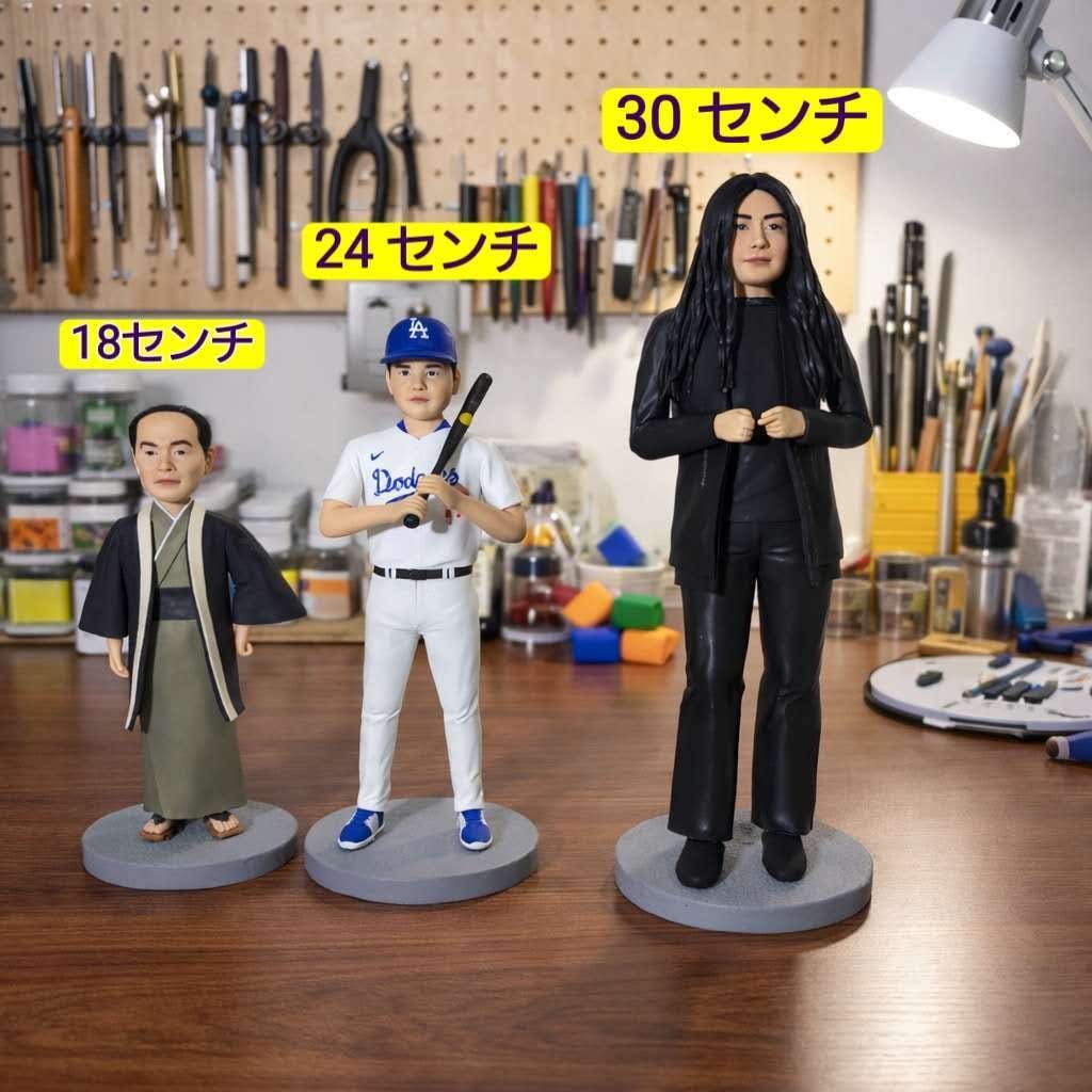 写真から作るオーダーメイドフィギュア 似顔人形ます 社長 昇進・就職・退職祝いに｜上司・同僚への感謝 イメージ9