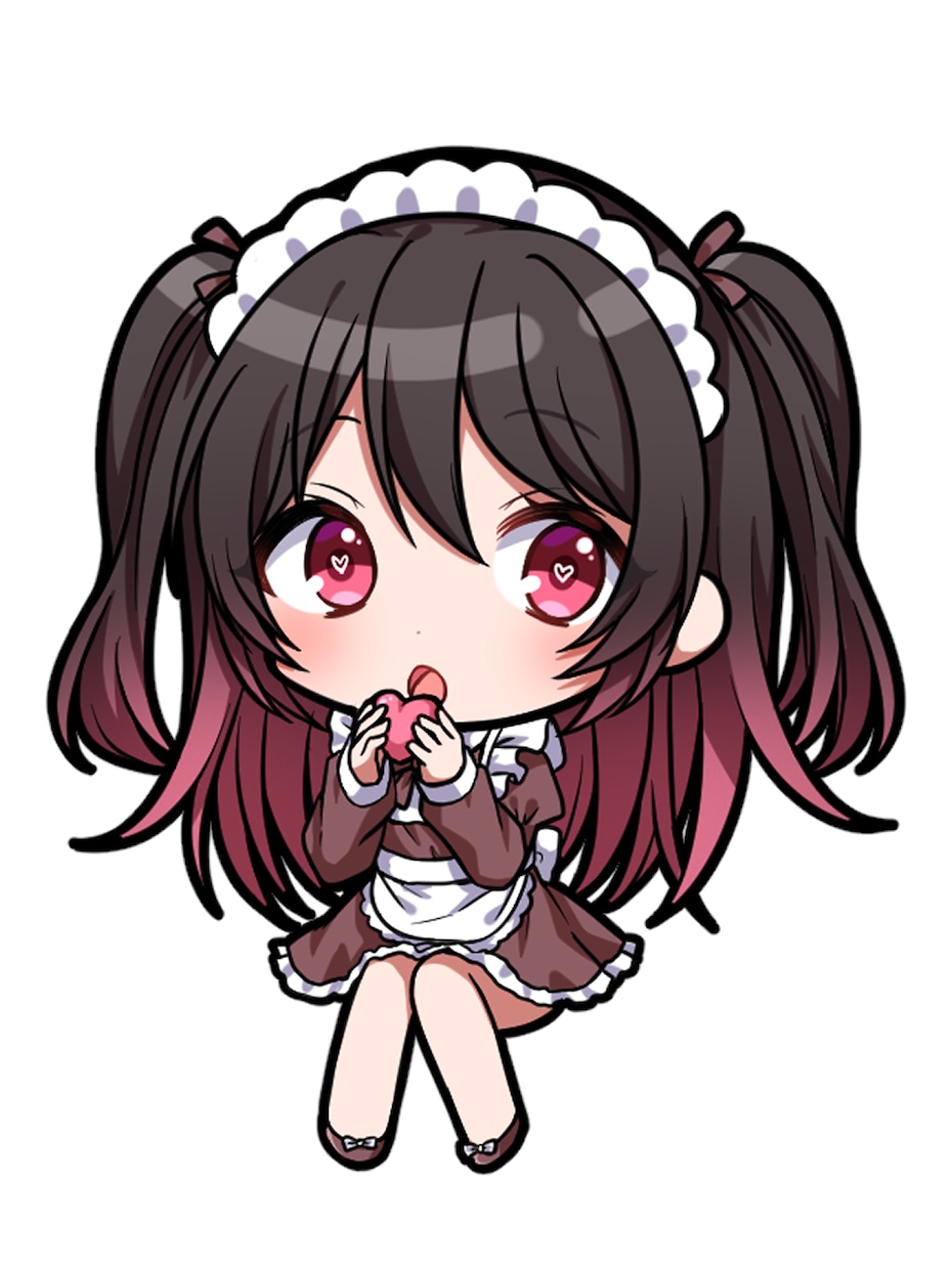 アニメ塗りのかわいいデフォルメアイコン描きます あなただけのミニキャラアイコンが欲しい方へ イメージ1