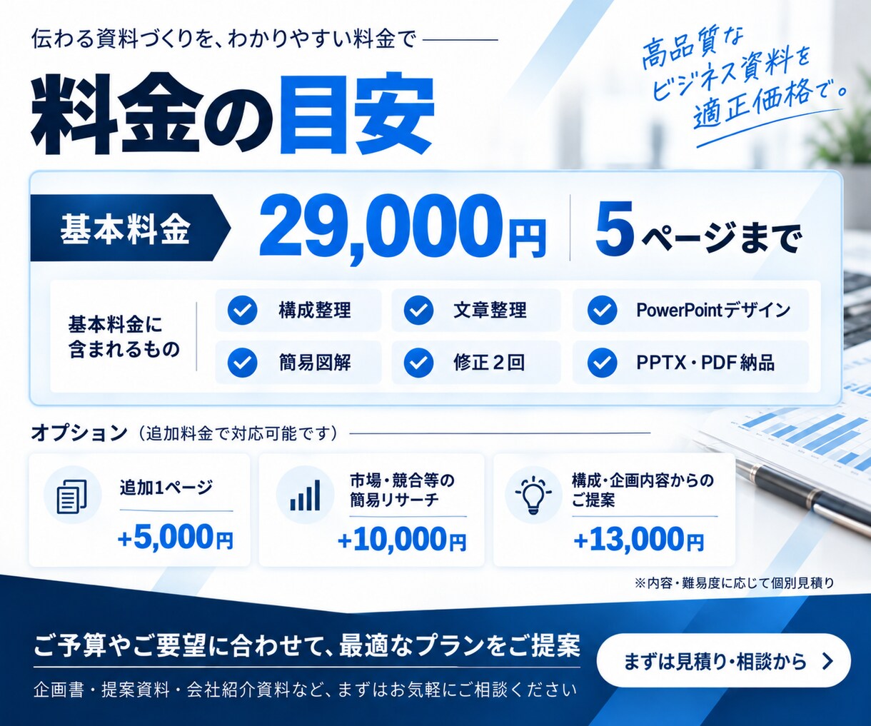 企業向け企画書・提案資料を構成から作成します 企画・提案実務20年｜構成・文章・デザインまで一貫対応 イメージ5