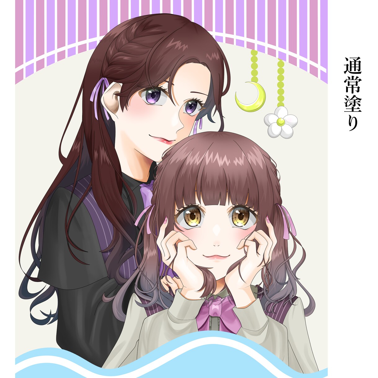 モニター募集！可愛いイラストお描きします 心を込めてイラスト制作承ります！ イメージ2