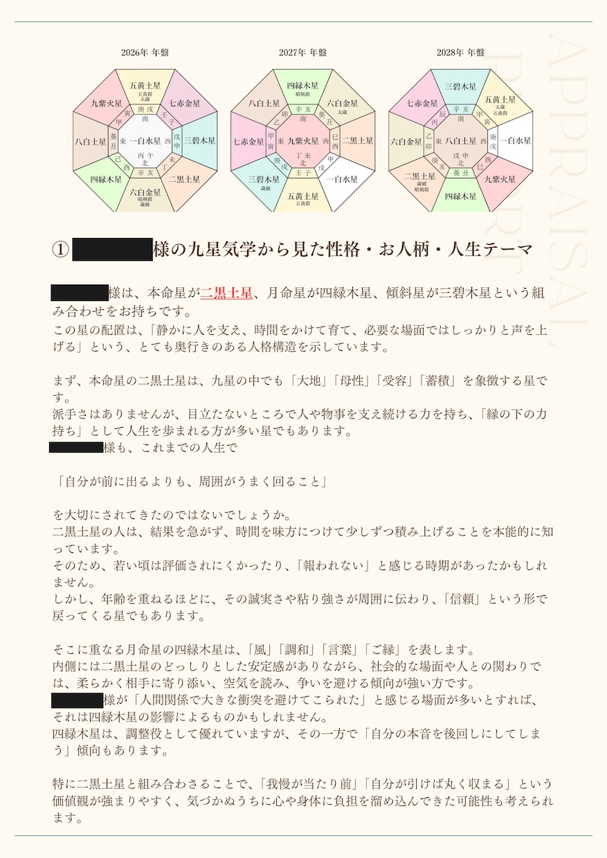 九星気学と手相を戦略に。個人事業主の未来を整えます フリーランス歴10年の現場×運命。経営者の『ビジネス戦略』 イメージ3