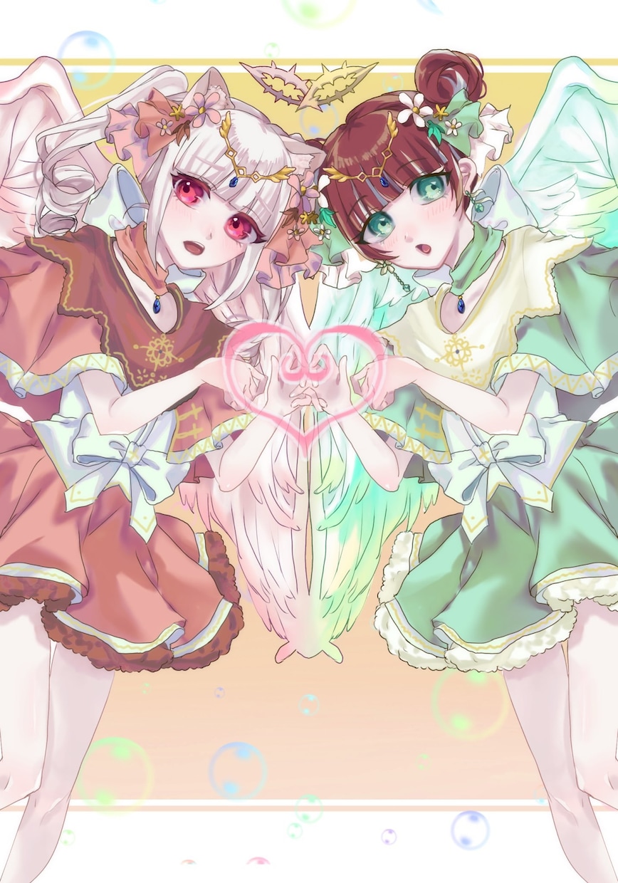 SNSのアイコン、立ち絵、可愛く仕上げます 色合い豊かなイラストをお届けします！ イメージ2