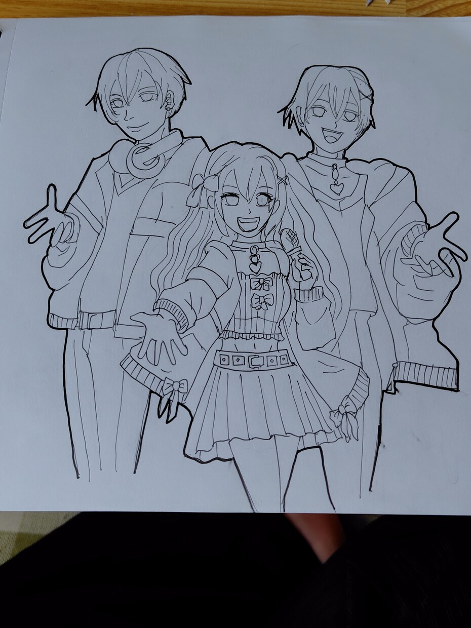 手書きイラスト、人物、アイコン作成します “好き”と思える、ラフかわイラストをお届けします。 イメージ2
