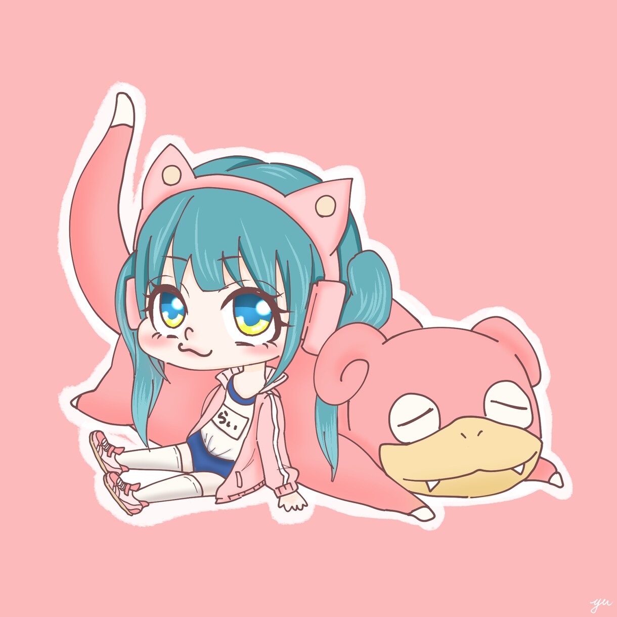 ミニキャラアイコンを作成致します ゲームやTwitterなどで使用したい方向けイラストです！ イメージ1
