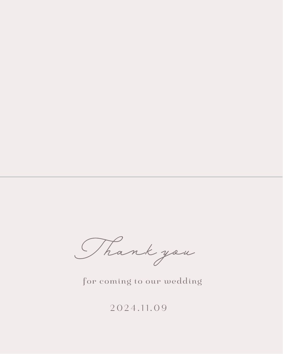 結婚式のプチギフトのタグをデータでお渡しします データお渡し！結婚式のお手伝いをします！ イメージ5
