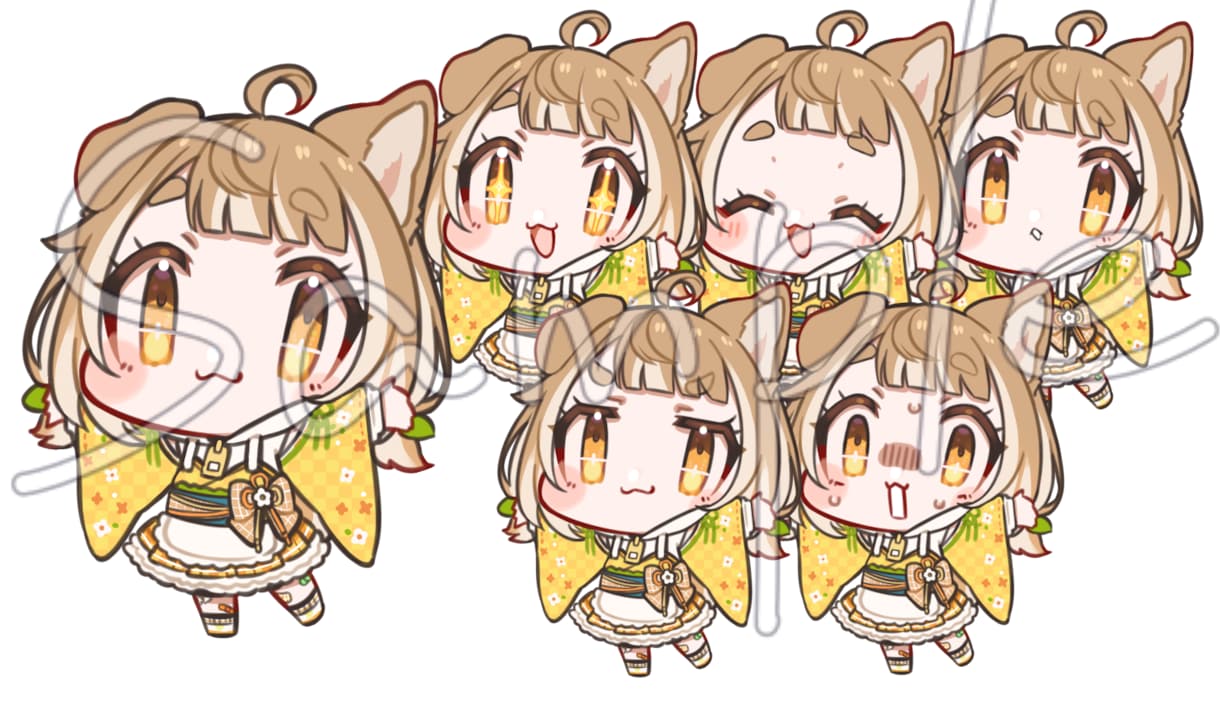 1,5頭身ミニキャラお作りします ちょっとしたことに使える、楽しめる！そんな一点ものはいかが？ イメージ1