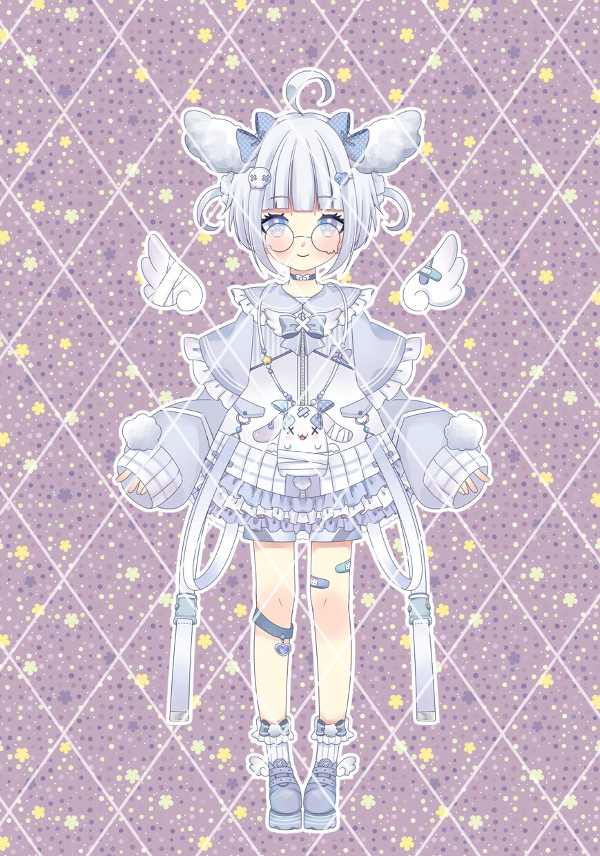 Vtuberキャラデザ～モデリング全てお受けします デザインからモデリングまで低価格で作成します！ イメージ6