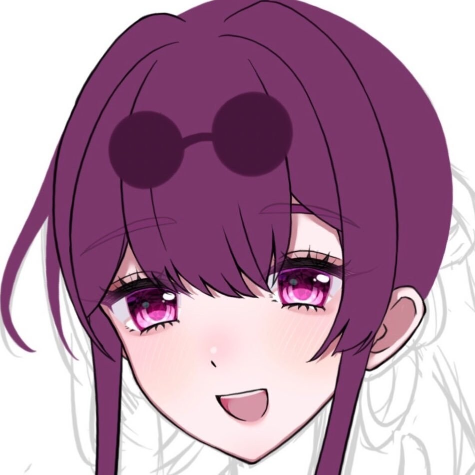 かわいい女の子のアイコンを描きます 丸いまつ毛、目尻の長いまつ毛がかわいいです！ イメージ2