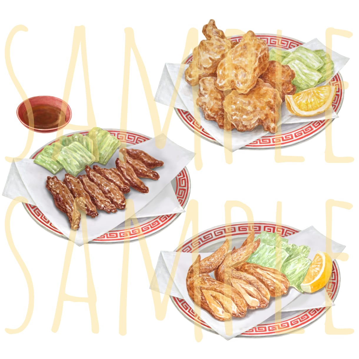 商用OK！食べ物イラスト制作致します 集客 店舗メニュー紹介用に アイコン用など食べ物好きな方にも イメージ9