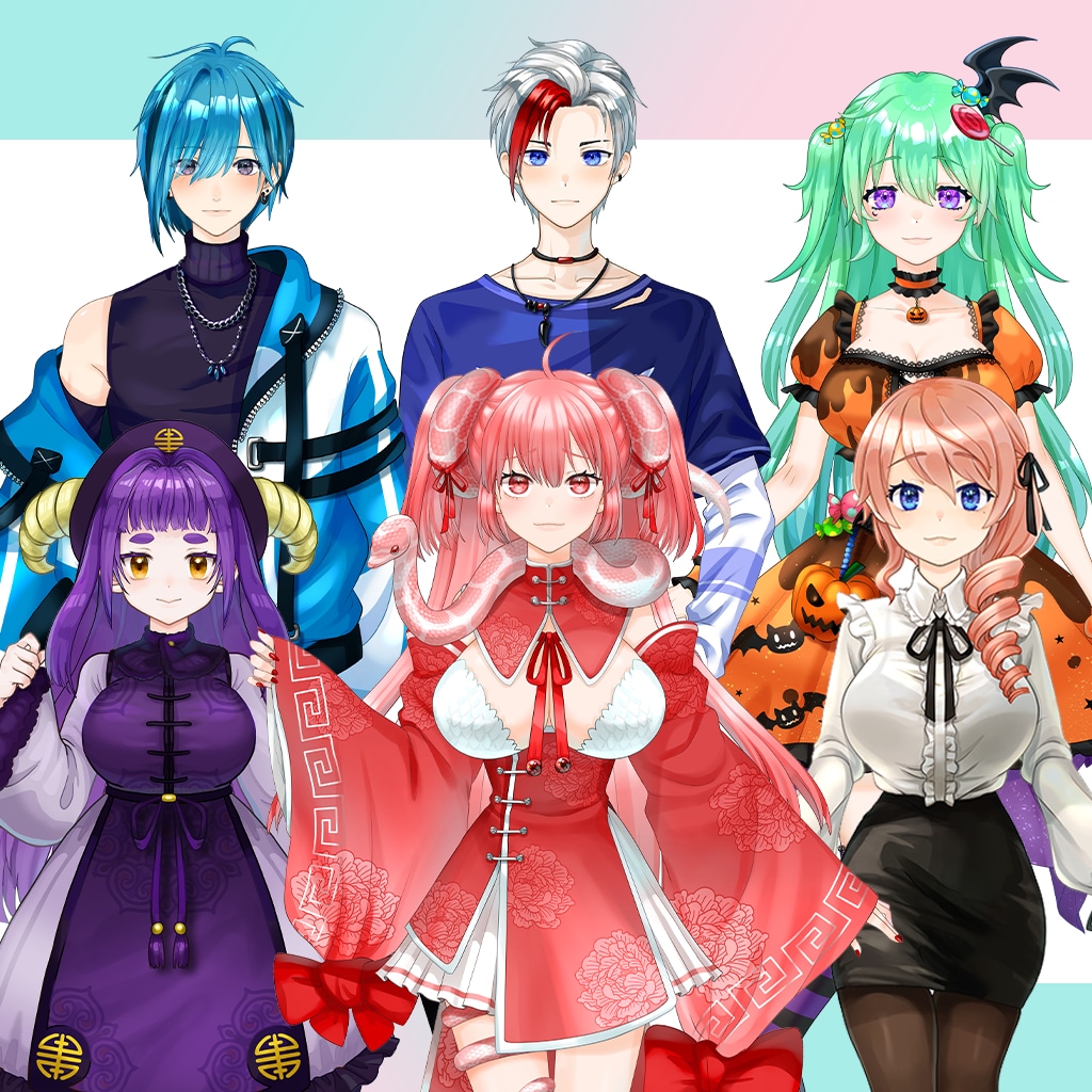 高品質Vtuber向けL2Dモデル全工程制作します 迅速対応！あなたの理想のモデルをコミコミ価格で制作します！ イメージ6