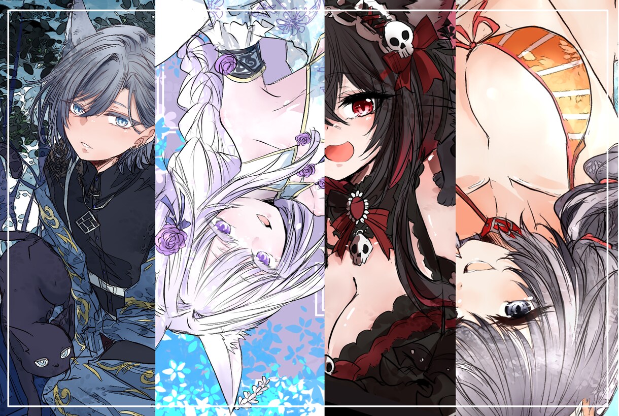 ご希望のイラスト気合で描き上げます らくがき絵柄です！普段と違った絵柄がお好きな方におすすめ☺ イメージ1