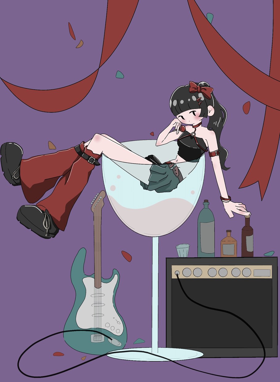 可愛い×儚さのあるイラスト描きます アイコンや配信、MV用イラストに是非！ イメージ8