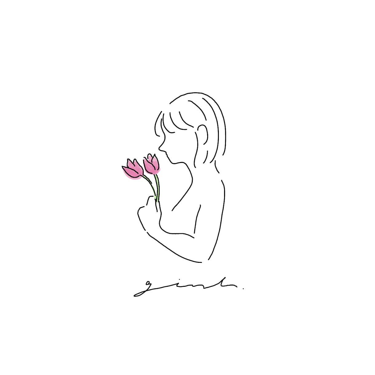 シンプルかつシュールでかわいいイラストを提供します LINEやInstagramのアイコン、お店のロゴに！ イメージ3