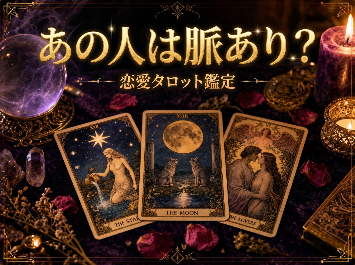 復縁タロット鑑定します あの人の気持ちが気になる復縁したい イメージ2