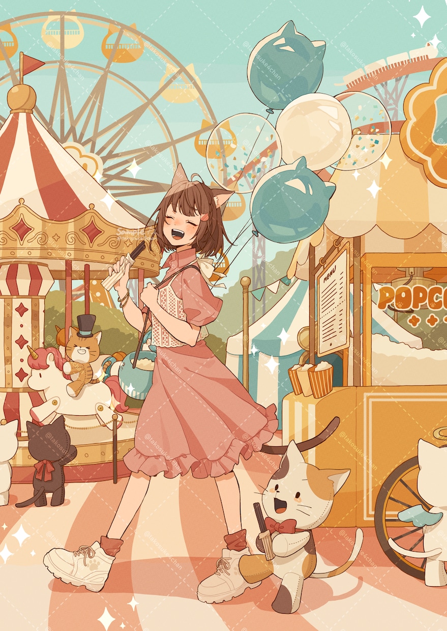 生き生きとした魅力のある一枚絵を描きます MVイラスト、サムネイル、配信背景、記念イラスト等 イメージ6