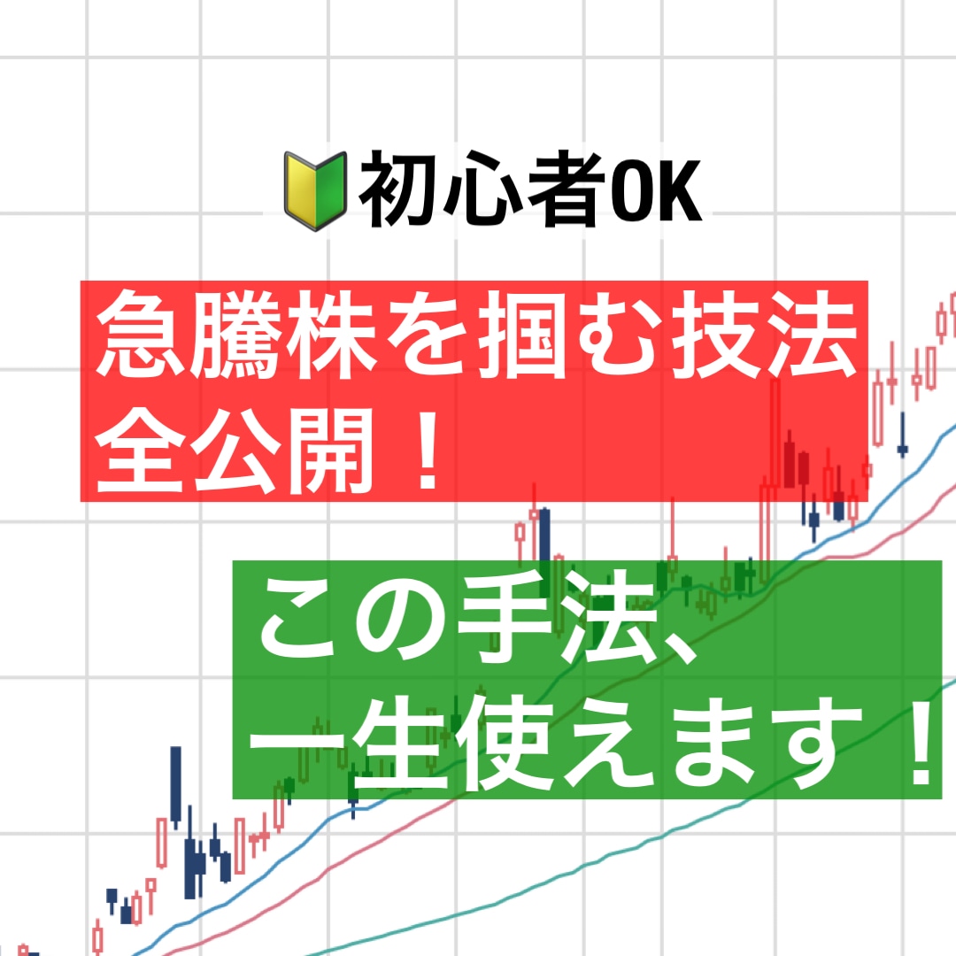 初心者でも急騰株を掴む非常識な株式投資法を教えます 「8つの法則」で超有望株を発見する株式投資法 イメージ1