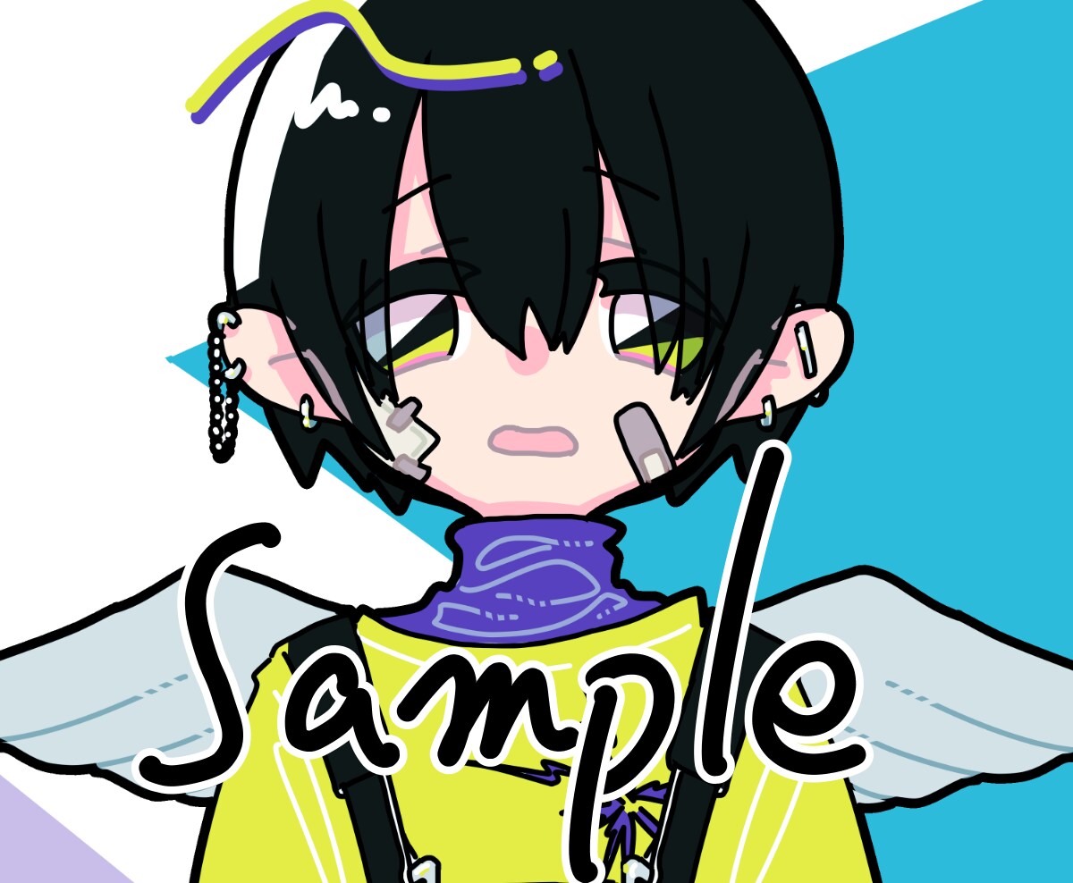 ポップでカラフルなイラスト・アイコン制作します ちょっとレトロで可愛い、あなただけのアイコンお作りします！ イメージ6