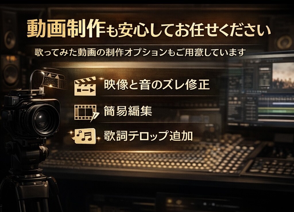 歌ってみたのボーカルMIXを高音質で仕上げます 歌声がオケに自然に馴染む、丁寧なボーカルMIX イメージ3