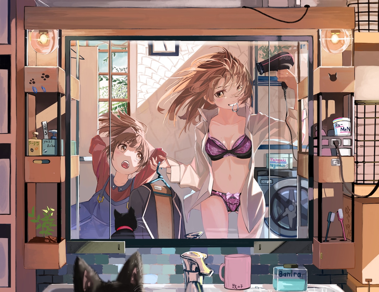 アイコンや背景込イラスト制作します アイコンから商法動画(ED画面)やアイコンにお気軽にどうぞ！ イメージ5