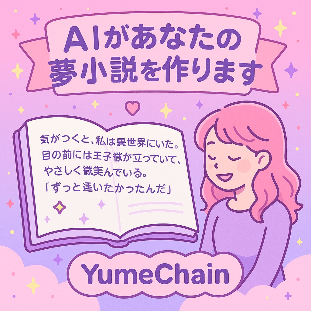 ご希望の内容で夢小説作成を行います AIを活用した夢小説作成を行います イメージ1