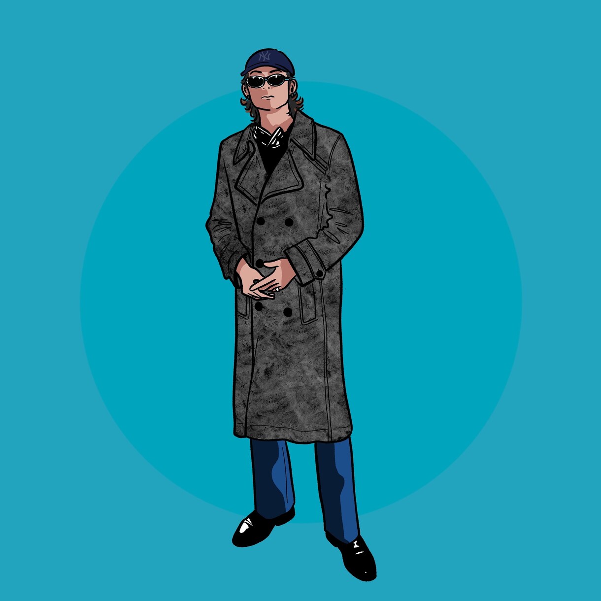 写真をもとにイラストお描きします お写真を元にアイコンや名刺用にイラストをお描きします イメージ4