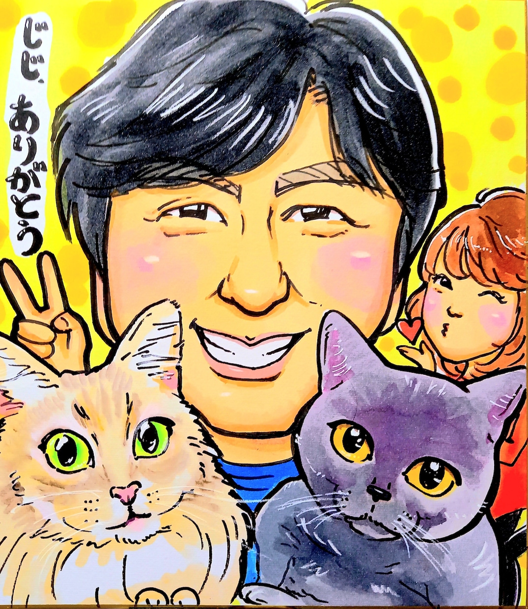 かわいい似顔絵かきます もらって嬉しい贈って楽しいそっくり似顔絵 イメージ8