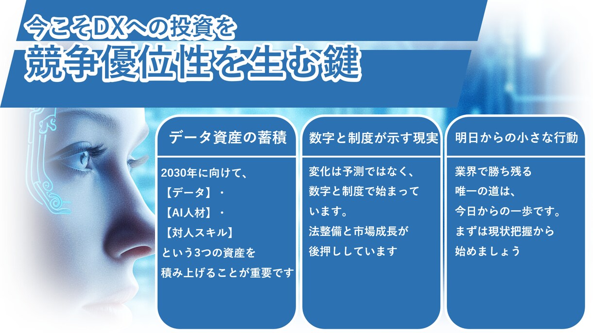 企業のDX推進専用のパワーポイントを作成します ２ページで４０００円｜現役デザイナーがパワポ作成、承ります イメージ10