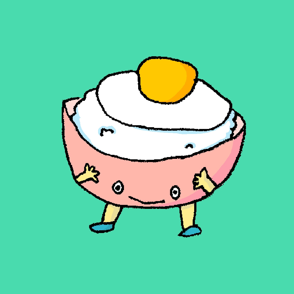 ほんわか＊絵本のようなキャラクターおつくりします 鉛筆タッチのキャラクター◯商品やサービスなどの紹介にどうぞ イメージ6