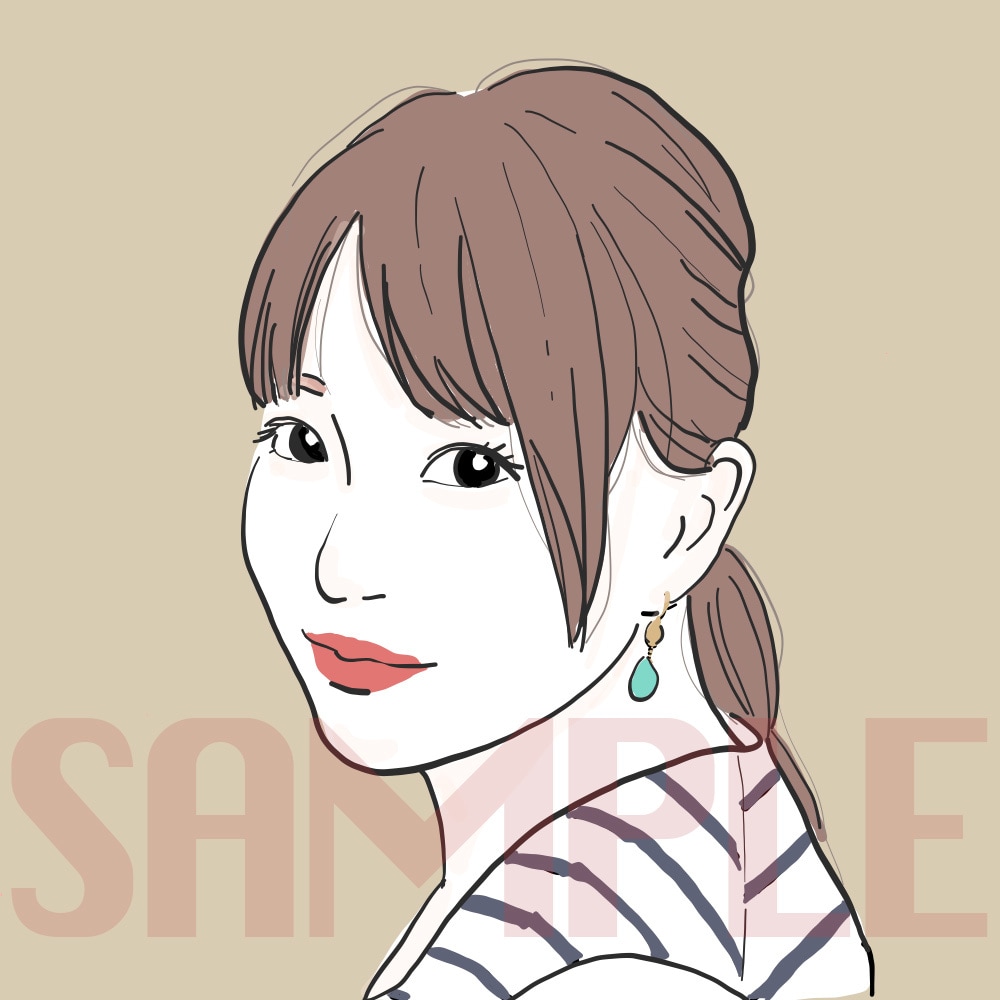 名刺やSNSアイコンに！写真を元に似顔絵を描きます ウェルカムボードや誕生日のプレゼントにも！特別な似顔絵を！ イメージ9